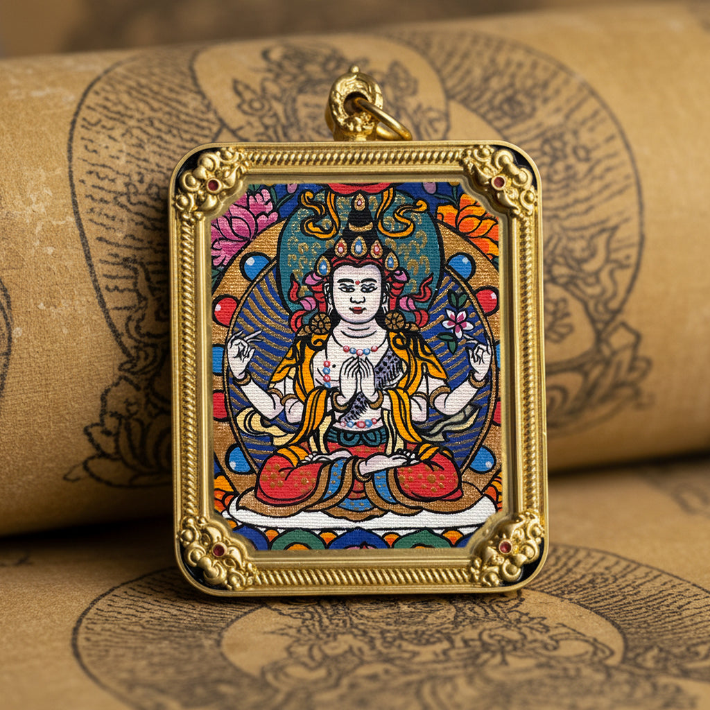 四臂观音 Avalokiteśvara