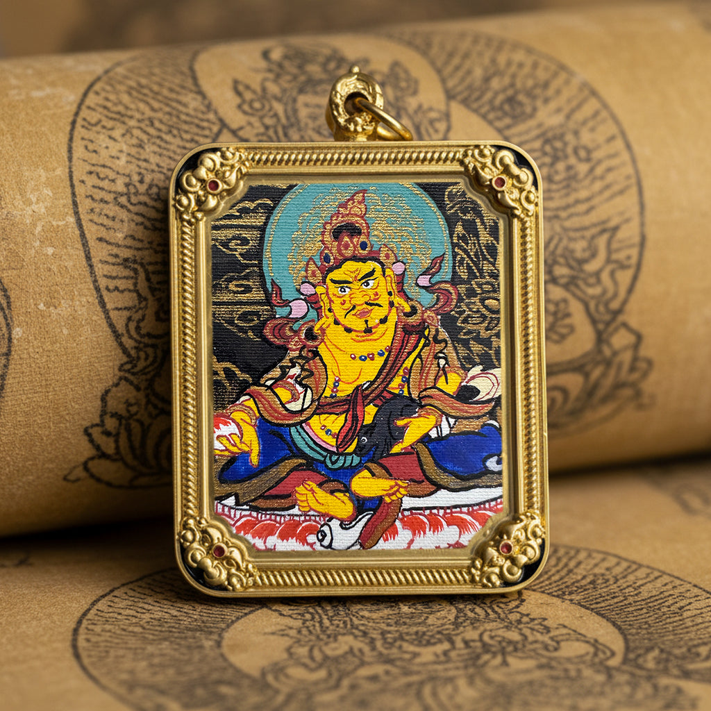 黄财神  Yellow Jambhala (Wealth God) Style 1